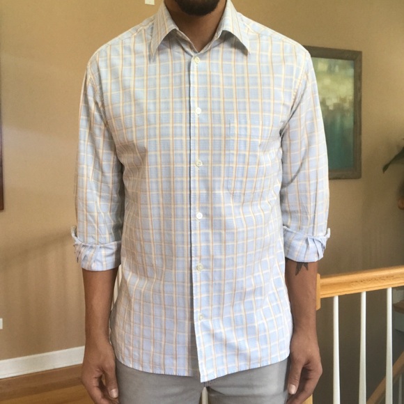 Ermenegildo Zegna Other - Ermenegildo Zegna Plaid Cotton Button Up Shirt M